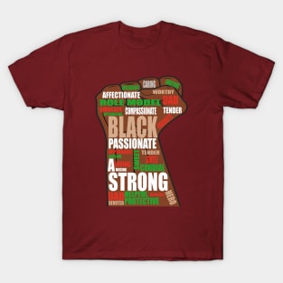 Black daddy african american gift T-Shirt